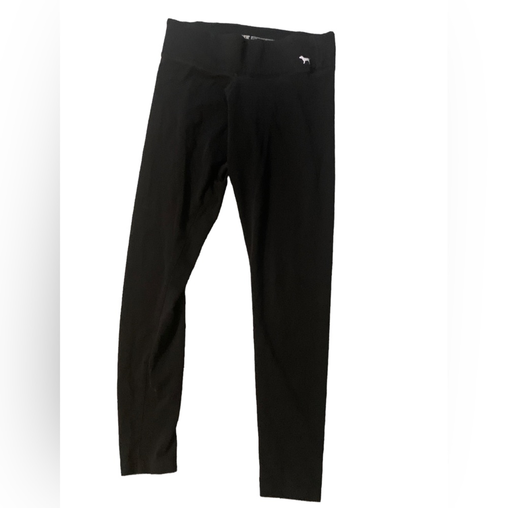 𝅺PINK Victorias Secret black Yoga Leggings
